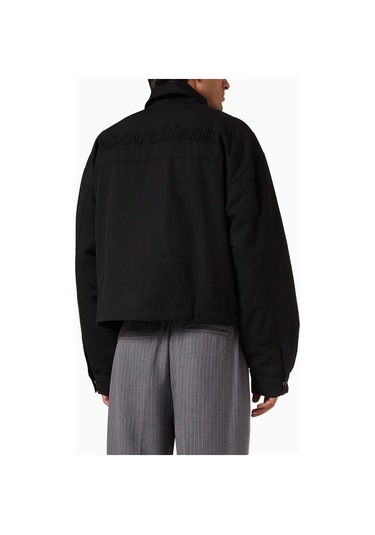 About Blank Big Pocket Twill Jacket Erkek Ceket Siyah