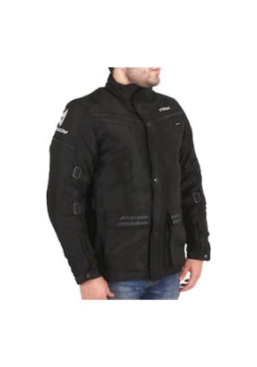 Venom Touring Pro Siyah Erkek Motosiklet Montu
