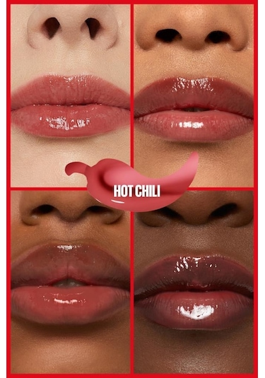 Maybelline New York Lifter Plump Dudak Parlatıcısı 006 Hot Chili