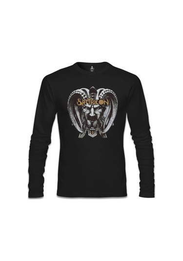 Satyricon Siyah Erkek Sweatshirt
