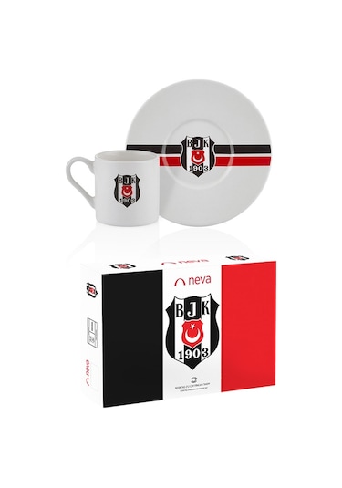 Beşiktaş Lisanslı 2'li Fincan Takımı