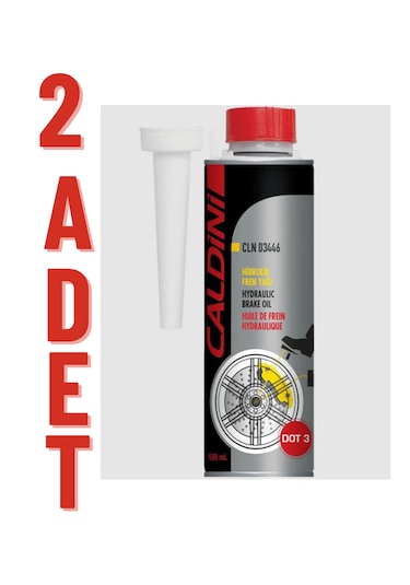 Caldini Dot3 Hidrolik Fren Yağı 500 Ml X 2 Adet