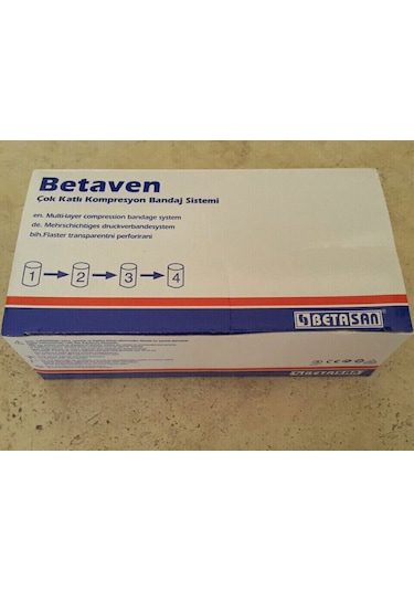 Betasan Betaven Çok Katlı Kompresyon Bandaj Sistemi 4 Adet