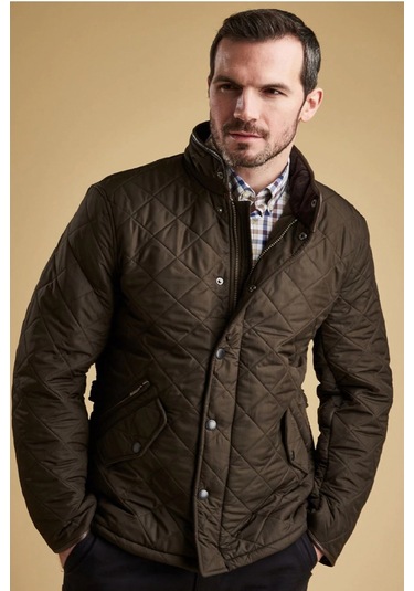 Barbour Powell Polar Kapitone Ceket Ol51 Olive(487745945) Yeşil