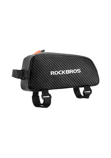 Rockbros-su Geçirmez Bisiklet Çantası Ön Çerçeve Üst Tüp Bisiklet Ya21216 Siyah