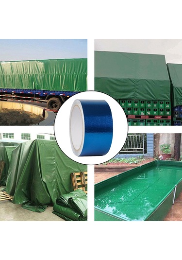 Homyl Tente Tamir Bandı Açık Hava Günlük Kullanım Mavi Mavi