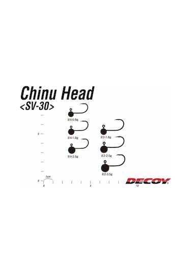 Decoy Sv-30 Chinu Jh Jig Head (489822819)