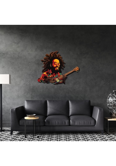 Bob Marley Metal Tablo