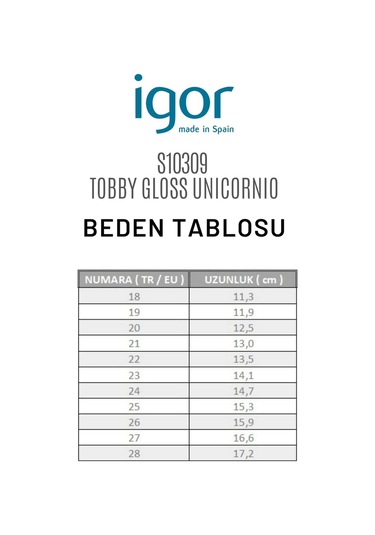 İgor Tobby Gloss Çocuk Sandalet Lila Lila