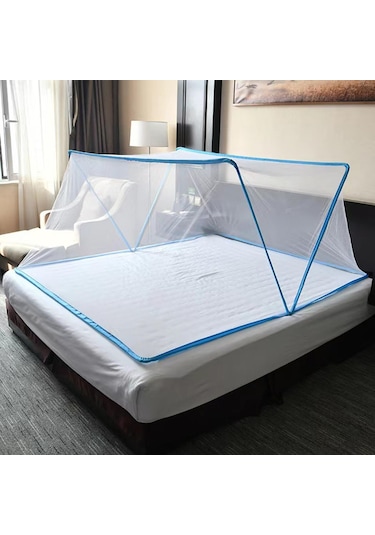 Suntek Kanopisi, Katlanabilir Taşınabilir Yetişkin Mavi-190x100x80cm