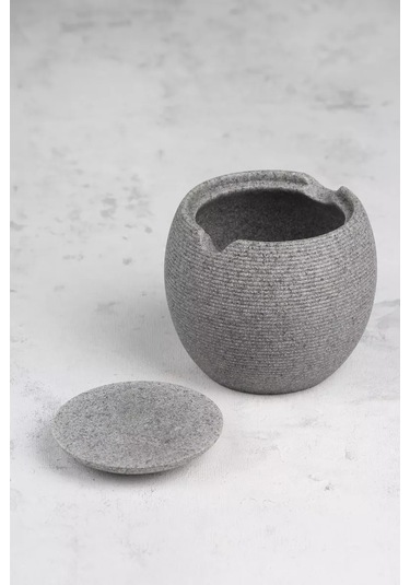 Denezo Kapaklı Pamuk Disk Ve Çubukları İçin Düzenleyici 250810653 Gri