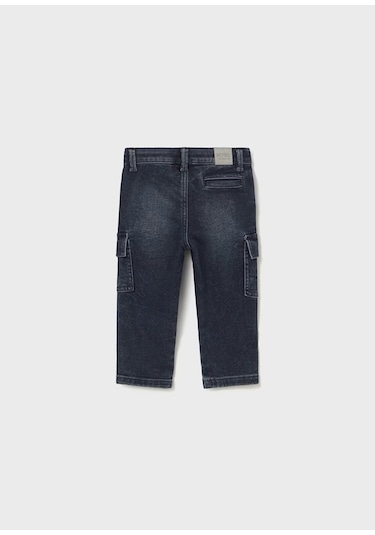 Mayoral Erkek Bebek Kargo Jean Pantolon 2505 Lacivert