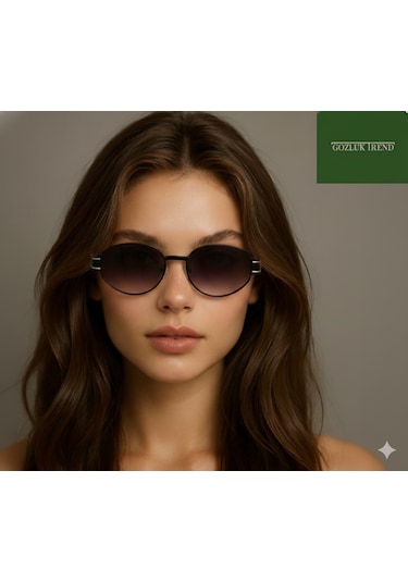 Morlin Bron Mb 1486 C1 57-18-145 Kadın Güneş Gözlüğü Siyah