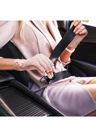 Qingmipy Kadınlar İçin 4 Çift Yarı Parmaklı Güneş Korumalı Eldiven, Kaymazsız Tasarım, Sürücülük-fishing-golf Ve Dış Etkinlikler İçin, M Bedeni Çok Renkli