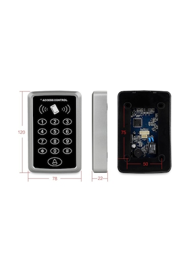 Sonex Rfid Göstergeç Kapı Kilidi - Kartlı Geçiş - Manyetik Okuyucu
