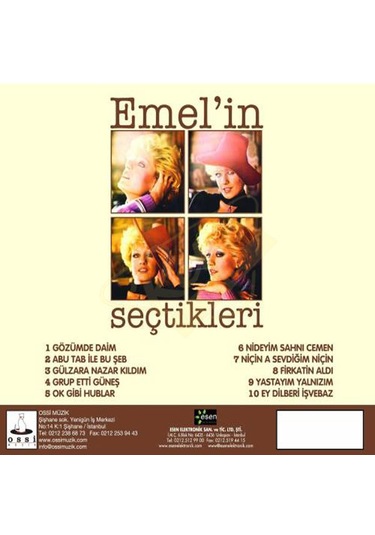 Emel Sayın - Emel'in Seçtikleri 1979 - Cd