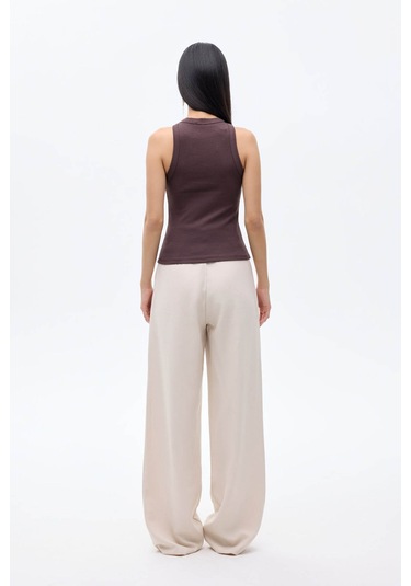 Quzu Koyu Kahve Kadın Atlet 60081 Koyu Kahve