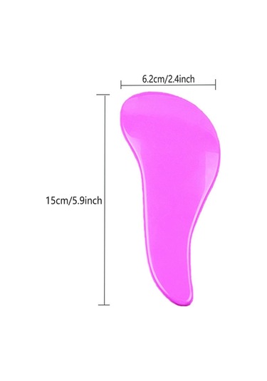 Taşınabilir Sihirli Kolu Saç Tarak Anti Statik Masaj Saç Fırçası Detangle Duş Masaj Saç Fırçası Tarak Salon Saç Şekillendirici Aracı