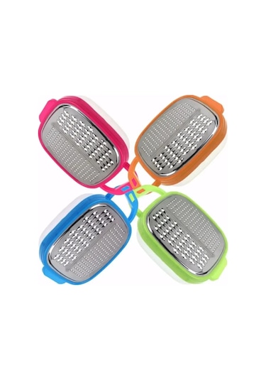 3'ü 1 Arada Plastik Manuel Sebze Doğrayıcı Dilimleyici Peynir Havuç Rendeleyici Patates Rendeleyici Patates Kızartması Kesici Mutfak Meyve Aksesuarları Turuncu