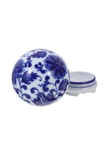 Şık Seramik Top Dekoru - Ev Ve Ofis İçin Yaratıcı Masa Aksesuarı