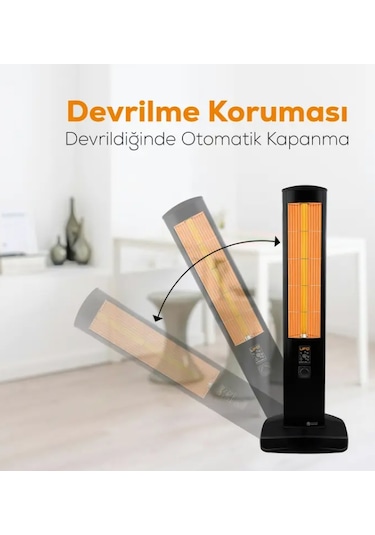 Ufo Erciyus Smart 2300 W Mobil Uyumlu Kule Tipi Isıtıcı