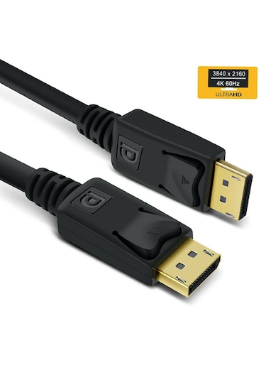 Homyl Displayport - Dp Kablosu 4k 60hz Yüksek Hızlı Video 3m