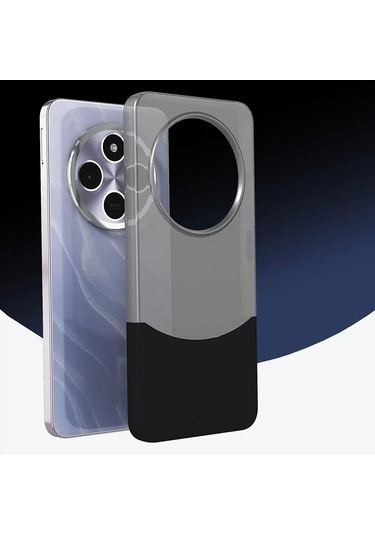 Xiaomi Redmi 14c 4g Kılıf Magsafe Şarj Kartlıklı Mıknatıslı Duble 1.7mm Kapak Kart Bölmeli Lacivert