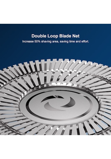 Yifomall Elektrikli Tıraş Makinesi Çok Fonksiyonlu Şarj Edilebilir Tıraş Makinesi Yıkanabilir Yüzen Üç Bıçaklı Sakal Tıraş Makinesi