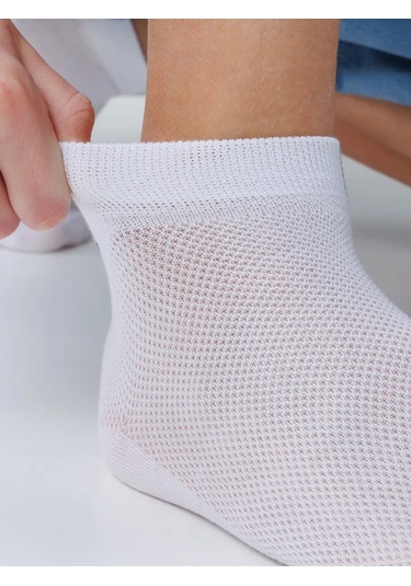 Rusocks Çocuk Çorapları Fileli, Pamuklu, 5 Çift Okul Seti 316095491 Kot Pantolon