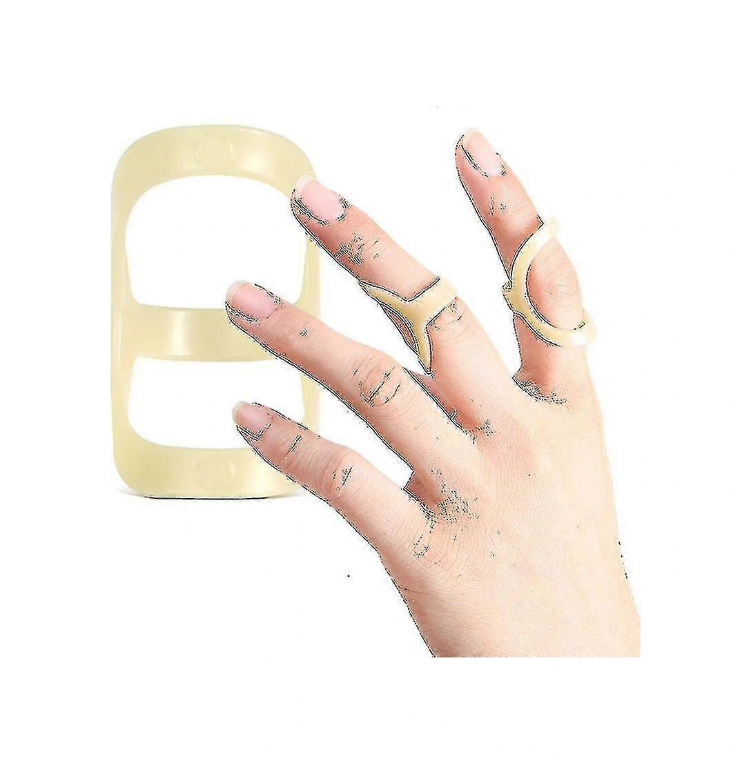 14 Parça Ayarlanabilir Parmak Ateli Seti, Artrit Rahatlaması İçin Kırık Parmak Sabitleyici, Nefes Alabilen Tasarımlı Tıbbi Destek N4