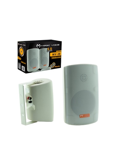 Magicvoice MV-38 Trafolu Duvar Tipi Çift Hoparlör
