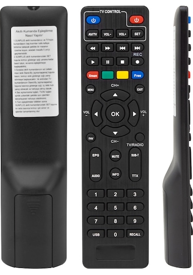 Sungate Sunplus Astra Falcon Full Hd Uydu Alıcı Kumandası 4741