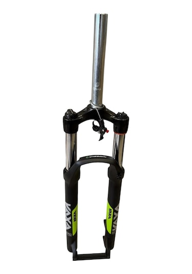 Zoom Vaxa 32 Air 27,5" Jant Havalı Gidondan Kilitli Bisiklet Maşası 1-1/8 Qr Maşa Magnezyum Bacak Siyah Yeşil