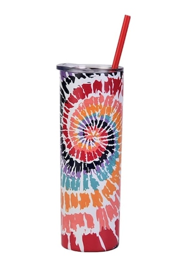 Rogfer Paslanmaz Çelik Fincan Çift Boya Saman İle Sıcak Su Bardağı Td2 Mor Mor