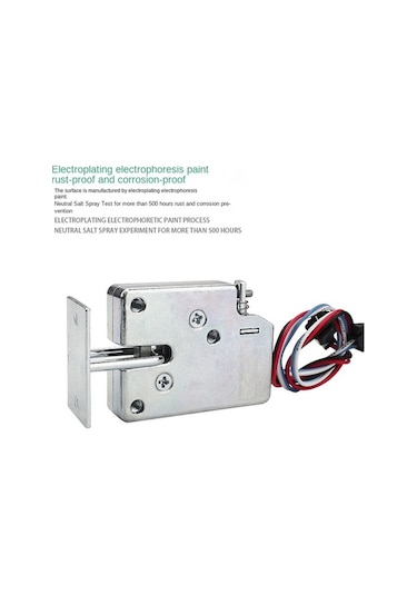 Ulzyvf Mini Kontrol Kilidi Kilidi Kapı Elektrik Dolabı Depolama Dc Çekmece 12v Cs