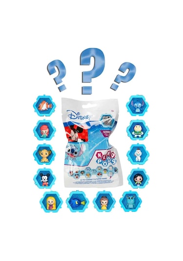 Disney Pixar Nano Pods Sürpriz Figür Paketi S1 Koleksiyonluk Lisanslı Oyuncak Diğer
