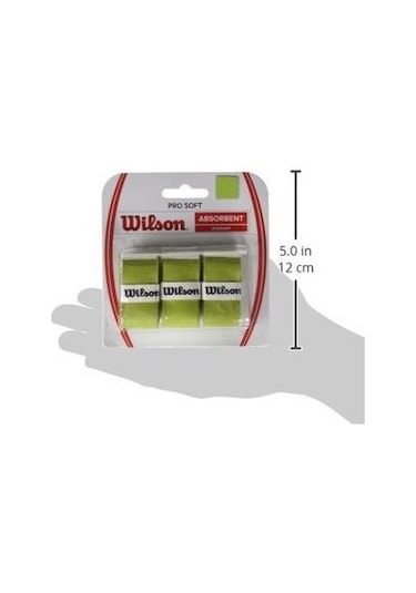 Wilson Pro Soft Overgrip Raket Gribi Wrz4040LI Yeşil