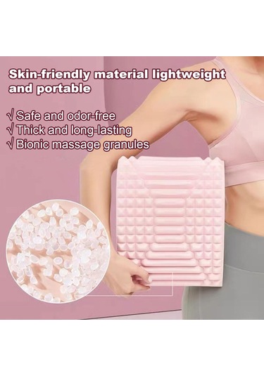 Yifomall Lumbağın Rahatlaması İçin Gövde Germe Aleti, Omuz-bel-engel Masajı, Spina Düzeltme, Fitness Ve Sağlık Yardımcısı - Pembe Pembe