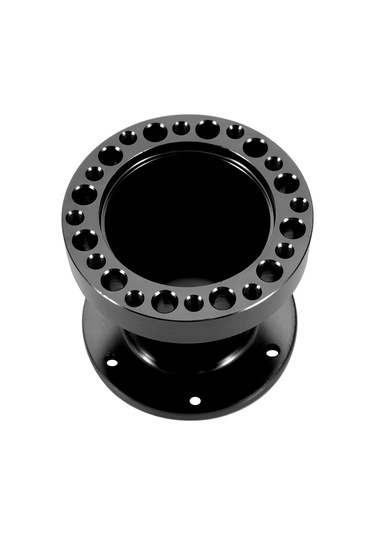 Kosona 3 İnç Universal Direksiyon Hub Spacer, Alüminyum Konstruksiyon, Sürücü Konumunu İyileştirir, Siyah