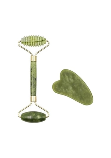 2x Yüz Masaj Kafası Yeşim Kaldırma Boyun Bakımı Mdemb5 Çok Renkli