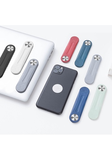 Cbtx Dizüstü Bilgisayar Yan Montajlı Manyetik Telefon Standı Tutucu Pc + Bilgisayar Monitörü Genişletme Braketi - Beyaz