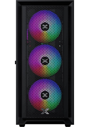 Xigmatek En46469, Sky Iı Odın Iı, 750w, Mesh Panel, Tempered Glass, Rgb, Atx Gamıng Kasa