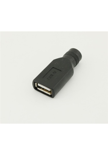 5.5x2.5 Mm Dc Dişi To Usb 2.0 Dc Dişi Uç Çevirici