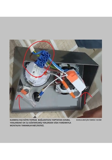 Mutfak Dolap Altı & Tezgah Altı 3 W Gün Işığı Spot Led Aydınlatma Ve Priz