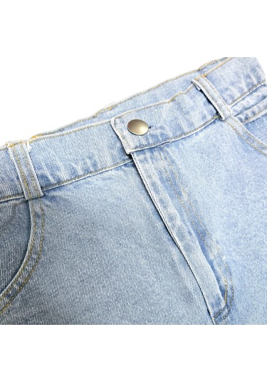 Kız Çocuk Kot Etek Mavi