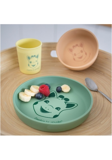 Sophie La Girafe Silikon Mama Seti Çok Renkli