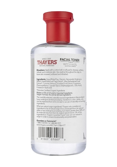 Thayers Cadı Fındığı ve Salatalık Özlü Tonik 355 ML