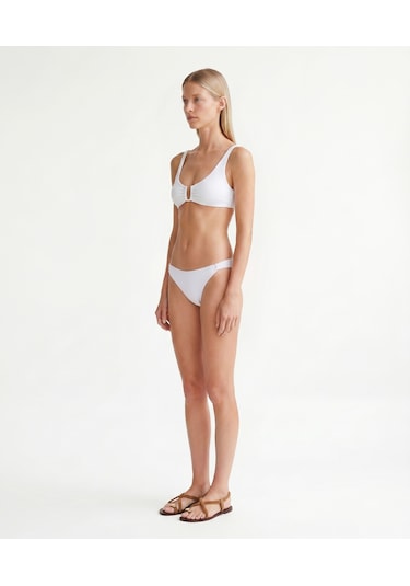 Yargıcı U Yaka Bikini Üst 26ykbw1040b 002 Beyaz