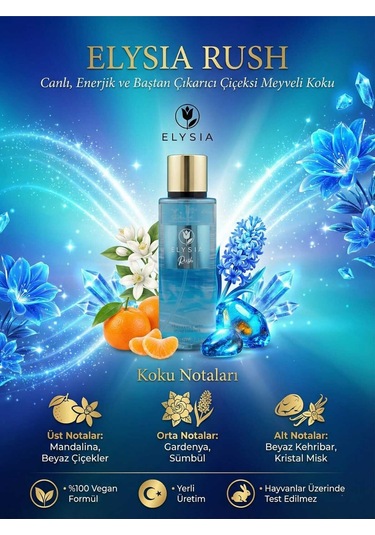 Elysia Rush Vücut Spreyi 250 ML