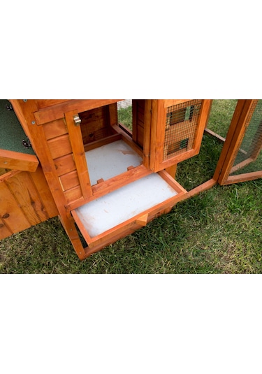 Lüks Ahşap Tavuk Kümesi 10  Tavukluk